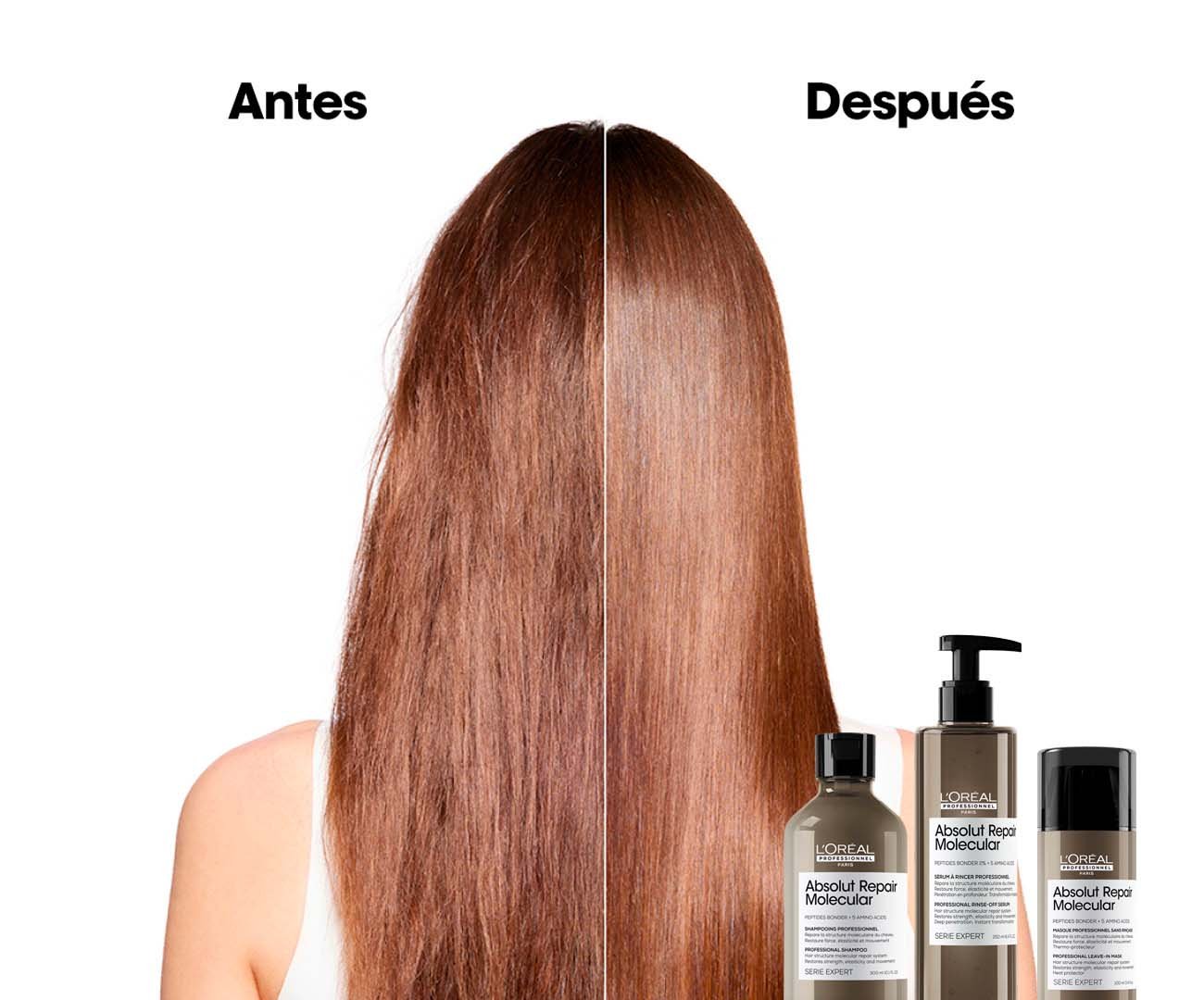 Productos con aminoacidos para el cabello